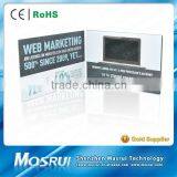 China Supplier Customized Printing 1.8" - 10" LCD Screen Video Brouchure / Promotional Gift Card With 2 GB Momery