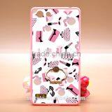 Fashion Perfume TPU+PC 2-in-1 Hybrid Pattern Painting Phone Case With Ring Bracket For Oppo A33 thumbnail-1