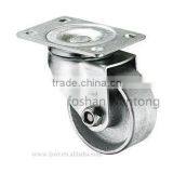 Bearing High Temperature Medium Duty 5 Inch Cast Iron Metal Caster Wheel thumbnail-4