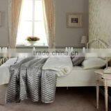 Brushed Silver Plated Bedstead thumbnail-2