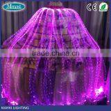 Decorative Colour Changing Fibre Optic Lamp for Wedding Table Decoration