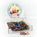 Agate Rings, 144pcs Assorted per Display thumbnail-2