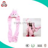 Stuffed Funny Manufacture Price Cute sheep Hat Long Mittens for sale