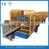 Gutter Roll Forming Machine used for metal gutters production in Hebei Botou JBL