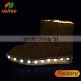 led snow boot High quality Fashion Led Light Up Snow Boots new products