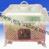 Handmade Chafing Dish for Sale | Brass Made Chafing Dish | Metal Made Chafing Dish | Party Supplies Chafing Dish thumbnail-1