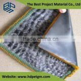 HDPE GCL Bentonite Geosynthetic Clay Liner With HDPE Geomembrane