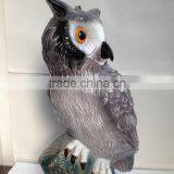 OEM Blow Molding Animal Crafts OWL Hunting Decoy Plastic Decoy For Sale thumbnail-2