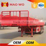OEM Long Bed Pipe Transport Hight Side Trailer for Sale thumbnail-1