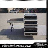 Wholesale Cheap Custom Storage Drawer Flight Case With Wheels thumbnail-1