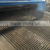 Steel belt rolldrop for textile auxiliary