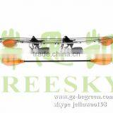 Made in China Plastic Two Seat Transparent Kayak for Sale thumbnail-4