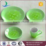 Set of 5 Cartoon Design Ceramic Children Dinner Set With Non-slip Silicone Base thumbnail-1