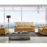 Bisini Luxury Living Room Cream Sofa Furniture Set 1+2+3 thumbnail-1