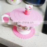 Hello Kitty Silicone Coaster, Coffee Cup Mat,waterproot Tea Coster thumbnail-3