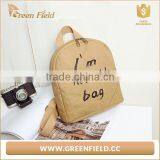 Leisure Style Washable Kraft Paper Backpacks Daily Used Small Paper Backpack thumbnail-5