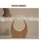 Smart Gesture Control Wood Table Light With Built-in Battery thumbnail-3