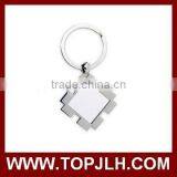Custom Logo Design Metal Sublimation Blank Keychain Keyring thumbnail-3