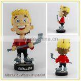 Custom hot japanese young boy figure, young boy anime figure, anime young boy playing golf figure