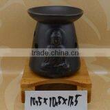 Promotional Gifts Buddha Design Ceramic Aroma Oil Burner With Tealight Candle thumbnail-1