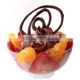 Food Grade BPA Free Plastic Clear Bowl , Reusable Unbreakble Salad Bow for Home Appliance thumbnail-5