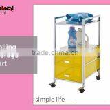 Home Furniture Mobile Storage Office Rolling Drawer Trolley Cart thumbnail-3