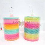Hot Plastic Magic Rainbow Coil Spring Slinky Colorful Novelties Educational Toy thumbnail-5