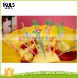 Bars Nightclubs Disposable Tableware Plastic Fork for Fruit thumbnail-3
