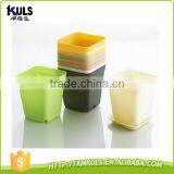 Wholesale Colorful Cheap Mini Plastic Flower Pots thumbnail-1
