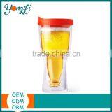 BPA Free Double Wall Insulated Acrylic Beer Tumbler thumbnail-2