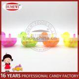 Crystal Duck Shape Kids Toys With Fruit Powder Candy & Tea Cup thumbnail-4