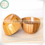 100% Made of Nature Bamboo Wood bowl Baby wood bowl