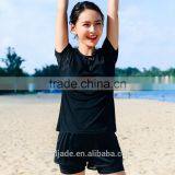 2017 New Design Women Gym Wear Running Bra Fitness Pants Women Running Suit thumbnail-5