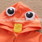 Autumn New Deign Cute Slant Zipper Infant Baby Onepiece Sleepwear thumbnail-5