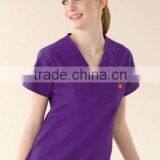 Wholesale Custom Made V-neck Scrub Top And Pants For Docter Wear BSOP-6517 thumbnail-4