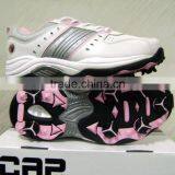 Classics Style Fashion Stylish High Top Rubber Handmade Golf Products Shoes With Spike for Women or Men Business Sports thumbnail-1