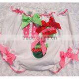 2016 Chinese Wholesale High Quality Cottom Halloween/christmas Clothes Pants/bloomwer With Pattern for Baby