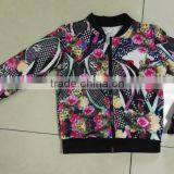 Yiwu Stocks Lots Girl's Fashion Long Sleeve Printed Jacket thumbnail-2