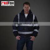 Wholesale Safety Reflective Bomber Jacket thumbnail-1