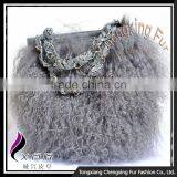 CX-H-04D New Products Mongolian Fur Ladies Elegance Handbags thumbnail-3