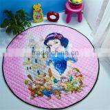 Wholesale Softy Round Shaped Baby Toy Storage Bag Baby Blanket Play Mats thumbnail-2