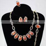 New Wedding Necklace Bangle Earrings Jewelry Sets Fashion Jewelry Set thumbnail-2