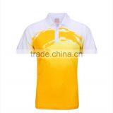 Wholesale Custom 100% Polyester Sublimation Print Dry Fit Polo Shirt Design thumbnail-3