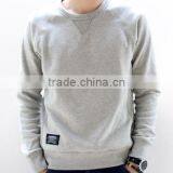 Customized Design Wholesale Mens Plain Comfort Warm Crewneck Pullover Fleece CVC80/20 Cheaper Hoodies/sweatshirt thumbnail-2