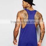 Vest With Extreme Racer Back in Blue, Custom Tank Tops thumbnail-2