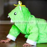 Green Monster Coton Bathrobe and Towel,baby Terry Bathrobe Wholesale thumbnail-2