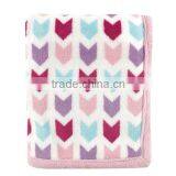 Trade Assurance Printed Custom 100%cotton Velour Throw Baby Swaddle Blanket thumbnail-3