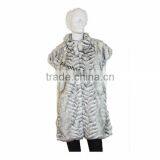 Long Mink Fur Coat Women Sleeveless Coats New Fashion Ladies Fur Jacket thumbnail-2