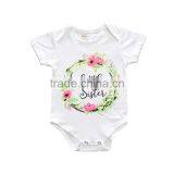 S17531A Baby Toddler Little Girl Sister Clothing Baby Bodysuit thumbnail-2