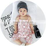 S17061A 2017 Summer Fashion Children Pants Baby Suspender Shorts thumbnail-3